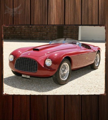 Металлическая табличка Ferrari 212 Barchetta